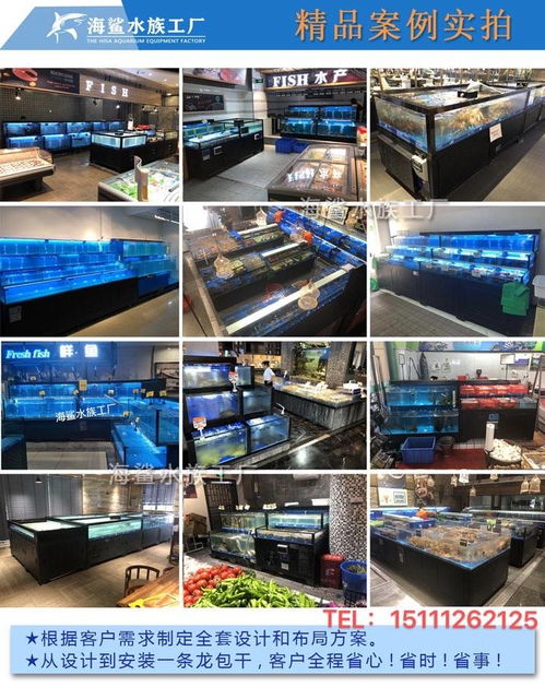 超市海鲜池定制,移动式鱼缸厂家,江西吉安宜春地区专业超市海鲜鱼池鱼缸制作